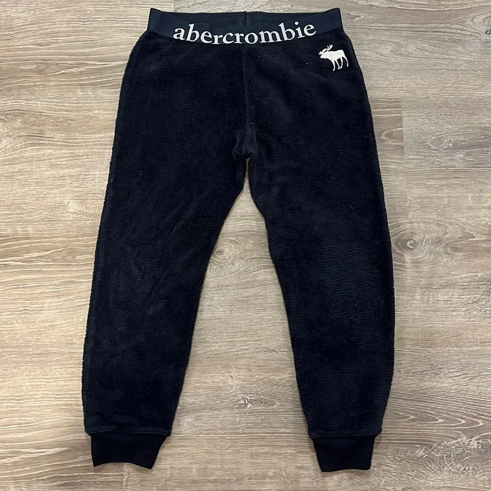 Abercrombie Kids Unisex Fleece Jogger Pajama Pants